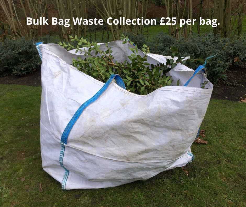 Bulk garden waste bags collection in Edinburgh