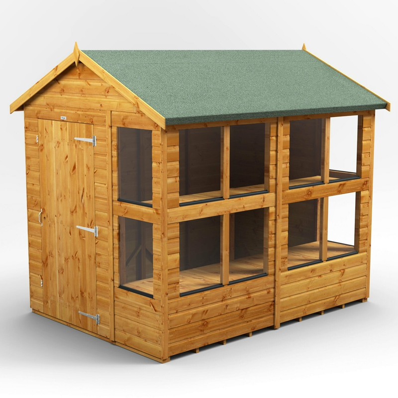 New apex roof potting shed delivery and installation in Edinburgh, click here for a new apex roof potting shed quote