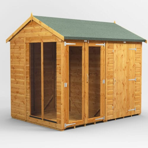 Summerhouse and storage shed installation in Edinburgh, Click here for a summerhouse and storage combination quote