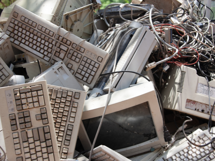 Old computer collection and recycling in Edinburgh, click here for a quote and book online