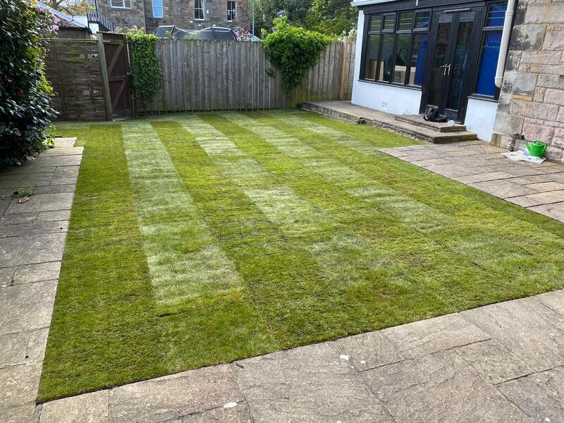 Do you need new turf layed in your garden in Edinburgh? click here for a lawn turf installation quote in the Edinburgh area