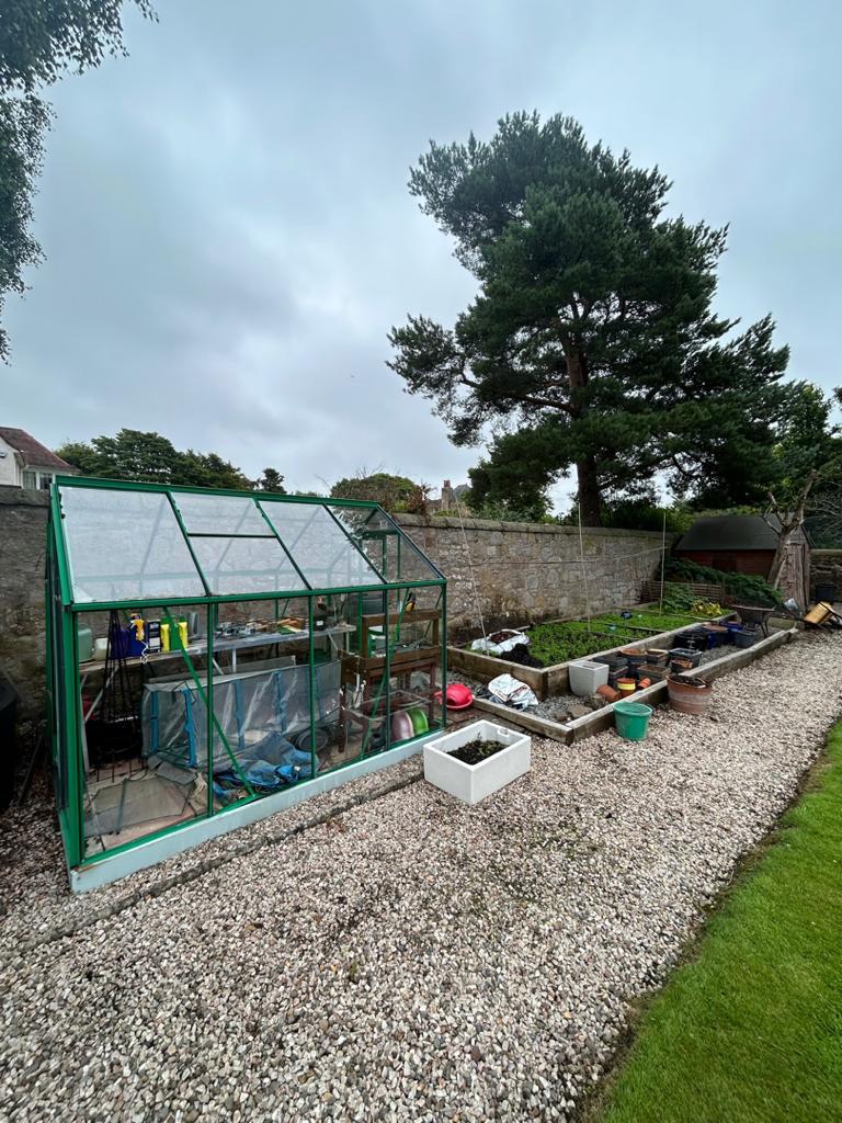 Old greenhouse removal in Edinburgh by JDS, click here and book a waste uplift.