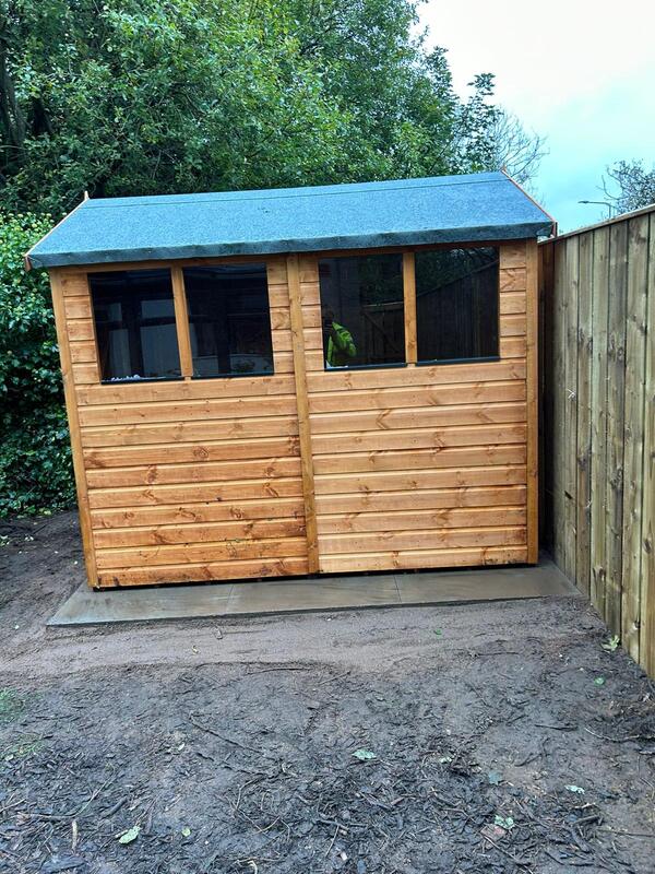 Would you like a new garden shed? click here for an online Apex shed supply and installation quote in the Edinburgh area from JDS Gardening Services